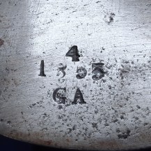 British 1844 Deakin or Dundas Variant Cutlass, Indian Service Marks 17